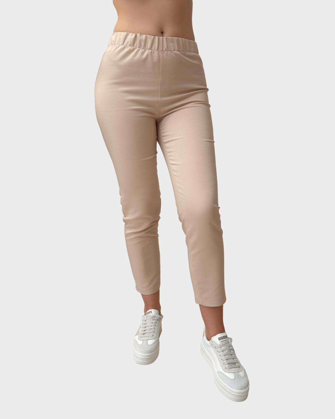Beauty Uniform Trousers Charlotte - Cappuccino