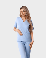 Scrub top Sophia - Ocean Blue