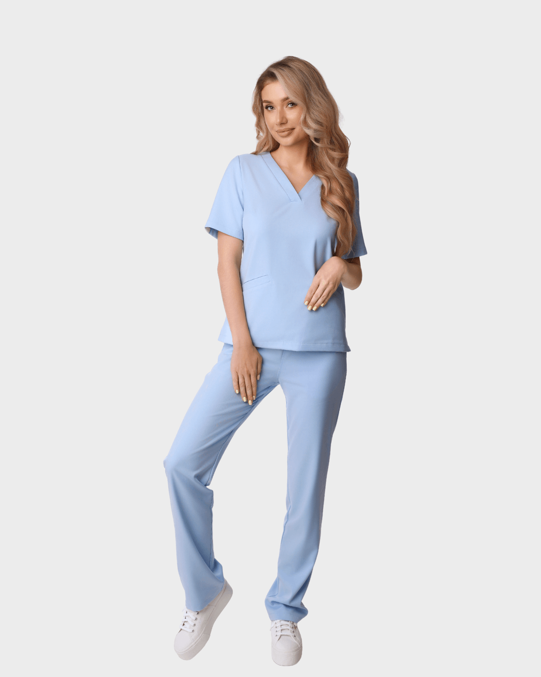 Scrub top Sophia - Ocean Blue